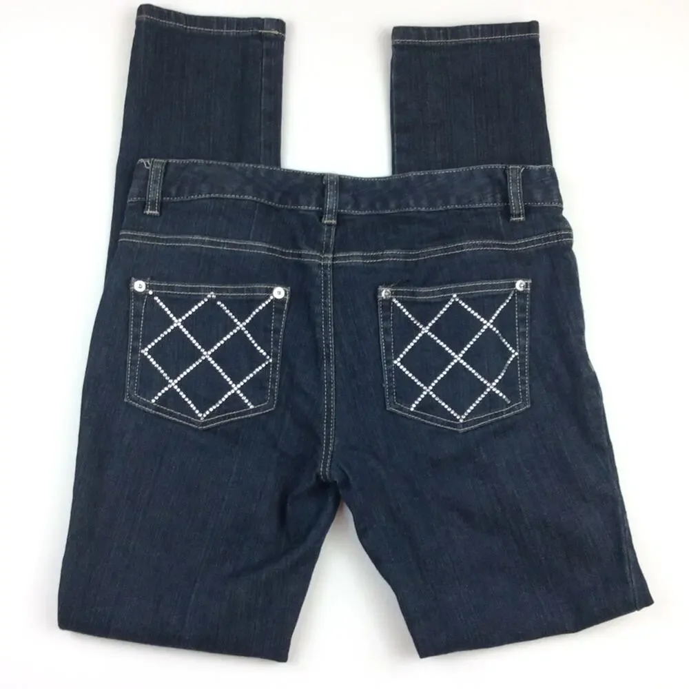 MICHAEL KORS | Rhinestone Pocket Jeans NWOT Size 4